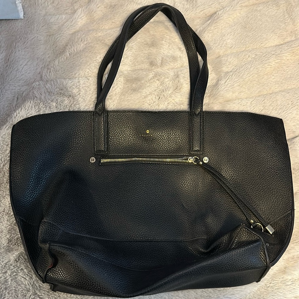 Large black tote